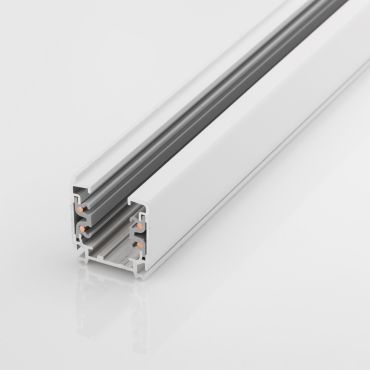Nova Luce Track Rail - Rail à 4 fils - 200 cm - blanc