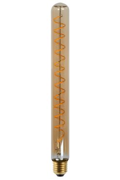 Lucide Lampe à filament LED -Ø 3,2 x 30 cm - E27 - 5W dimmable - 2200K -ambre