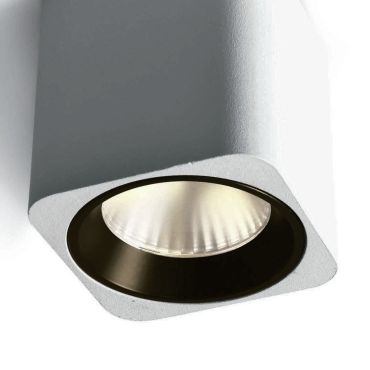 MODÈLE D’EXPOSITION - ONE Light Cylindres LED Chill Out - spot en saillie 1L - 6 x 6 x 6,5 cm - 7W LED dimmable inclus - blanc
