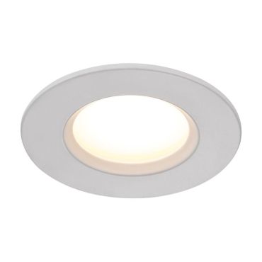 Nordlux Smart Dorado - spot encastré - éclairage intelligent - Ø 85 mm, Ø 72 mm encastré - 4,7W LED inclus - IP65 - blanc