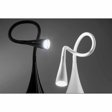 Faro Lena - lampe de bureau - 22 x 11,5 x 48,5 cm - 3W LED inclus - blanc mat