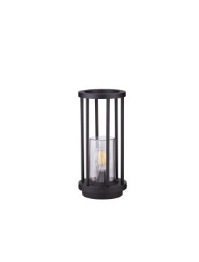 Nova Luce Elysium - lampe de jardin - Ø 16 x 35 cm - IP65 - anthracite foncé