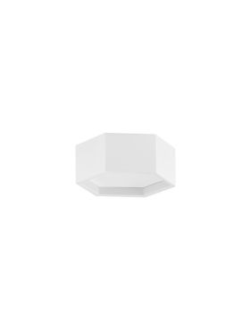 Nova Luce Samba - plafonnier - 25 x 10 cm - 10W LED inclus - blanc sable
