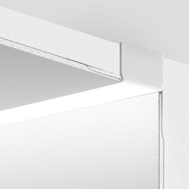 KLUS Kozus CR - profilé LED encastré - largeur de fenêtre 2,18cm - aluminium
