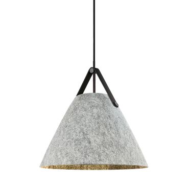Design For The People Strap 36 - lampe suspendue - Ø 36 x 337 cm - gris clair
