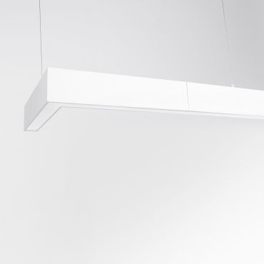 Nova Luce Dido - profilé lumineux linéaire - 34,5 x 3,8 x 7 cm - 20W LED inclus - blanc - couleur de lumière blanche