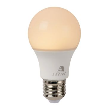 Lucide Ampoule LED (lot de 4) - Ø 6 x 10,8 cm - E27 - 7W non-dégradable - 2700K - albâtre