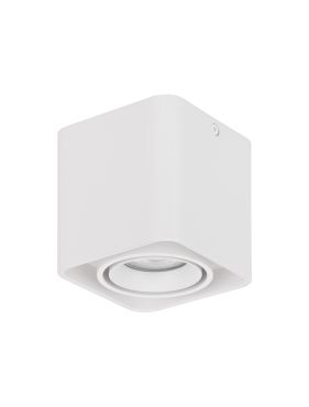 Nova Luce Nami - spot en saillie - 11 x 11 x 10 cm - blanc
