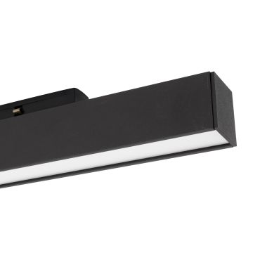 Nova Luce Rieti - luminaire pour système de profilés magnétiques - 26,9 x 3,5 x 5,1 cm - 15W LED inclus - noir - couleur de lumière blanc chaud