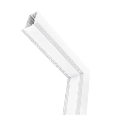Nova Luce Gaga - profilé lumineux linéaire à encastrer - 34,5 x 3,8 x 7 cm - 20W LED inclus - blanc - couleur de lumière blanche