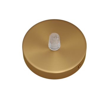 Creative Cables Mini - rosace de plafond - Ø 8,3 x 2,5 cm - bronze brossé