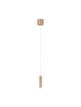 Nova Luce Doc - lampe suspendue - Ø 3 x 120 cm - 5W LED inclus - or