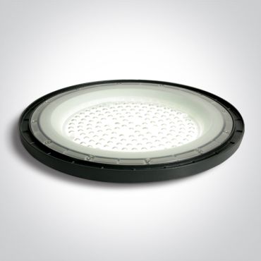 ONE Light Industrial AC LED UFO - lampe suspendue - Ø 26 x 7 cm - 100W LED inclus - IP65 - noir