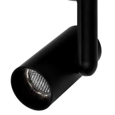 Nova Luce Track - spot de rail - système de rail à 2 phases - Ø 6 x 20,1 cm - noir