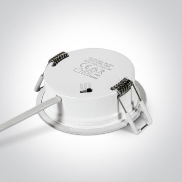 ONE Light IP65 CCT V - spot encastré - Ø 85 mm, Ø 72 mm encastré - 7W LED dimmable inclus - IP65 - blanc