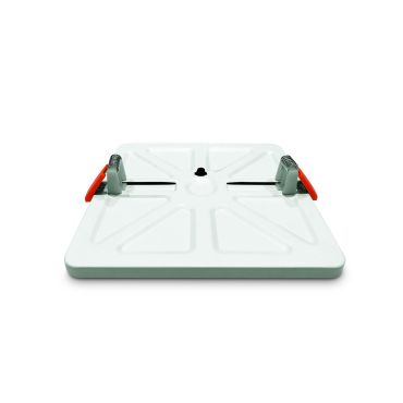 ONE Light Floating Square Panels - plafonnier - 16 x 16 x 1 cm - 14W LED inclus - blanc - couleur de lumière blanc chaud
