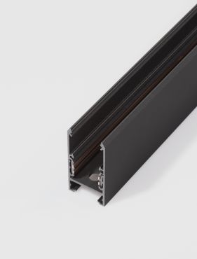 Nova Luce Breda - rail magnétique flexible en saillie - 100 cm - noir