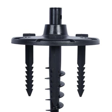 Lutec London - pic spécial pour surfaces non revêtues - Ø 28 x 45 cm - noir