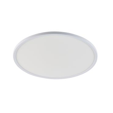 Nordlux Oja - plafonnier - Ø 42,4 x 2,3 cm - 24W LED inclus (3000K/4000K) - IP54 - blanc