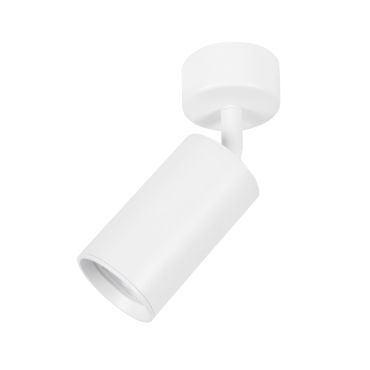 Nova Luce Wan - spot en saillie - Ø 5,6 x 15 cm - blanc