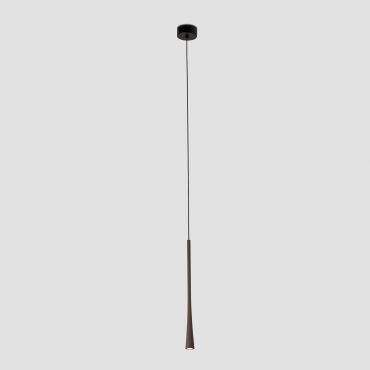 Faro Diana 400 - lampe suspendue - Ø 3,2 x 40 cm - 6W LED inclus - marron foncé