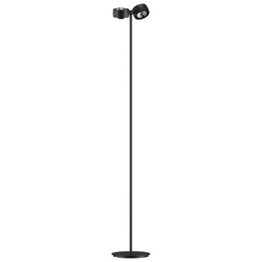 VK Lighting Aura - lampadaire - Ø 28 x 156,7 cm - 2 x 10W dimmable LED inclus - noir
