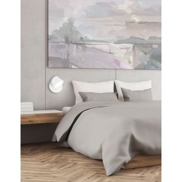 Nova Luce Amadeo - applique murale avec interrupteur - 12 x 12 x 12 cm - 6W LED inclus - blanc