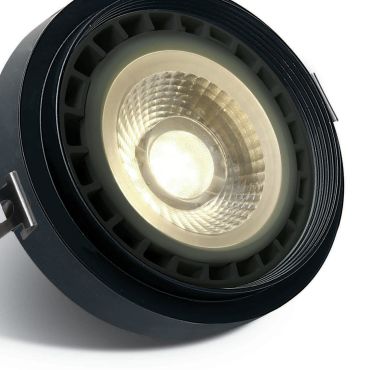 ONE Light Trimless Multi System Modules - spot encastré - Ø 120 x 30 mm - noir