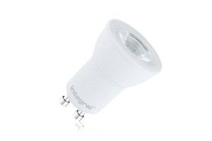 Spot LED intégré - Ø 3,5 x 4,8 cm - GU10 (mini) - 3,4W non-dimmersible - 4000K - blanc