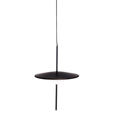 Maxlight Cone - lampe suspendue - Ø 18 x 165 cm - 12W LED inclus - noir