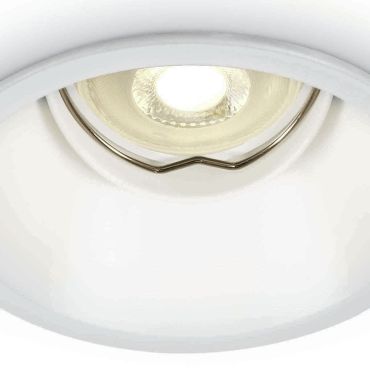 ONE Light Dark Light Round Spots - spot à encastrer - Ø 94 mm, Ø 85 mm encastrable - blanc