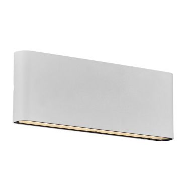Nordlux Kinver 26 - applique murale extérieure - 26 x 9 x 3,3 cm - 10W LED inclus - IP54 - blanc