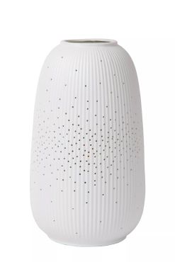 Lucide Floris - lampe à poser - Ø 14,1 x 21,1 cm - blanc