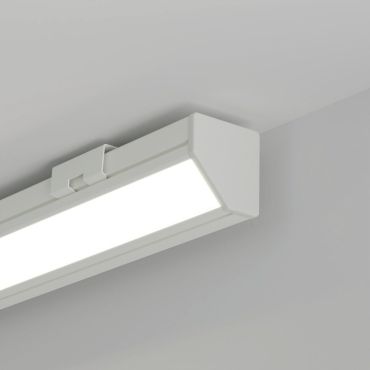 KLUS 45-plus - profilé LED d’angle - 1,9 x 1,9 cm - blanc