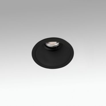 Faro Lox - spot encastré - Ø 60 mm, Ø 55 mm encastré - 9W dimmable LED inclus - noir
