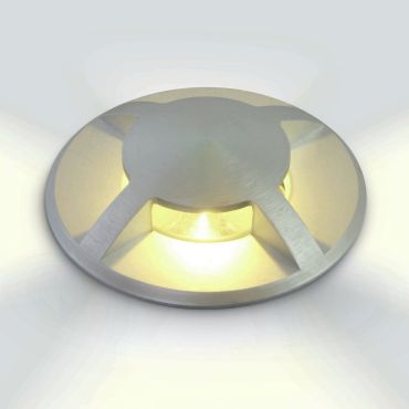 ONE Light Inground Medium Series - projecteur de sol extérieur - Ø 88 mm, Ø 80 mm encastrable - IP67 - aluminium