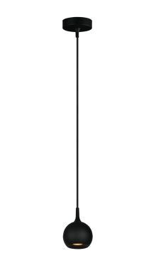 Artdelight Bolero - lampe suspendue - Ø 9 x 150 cm - noir