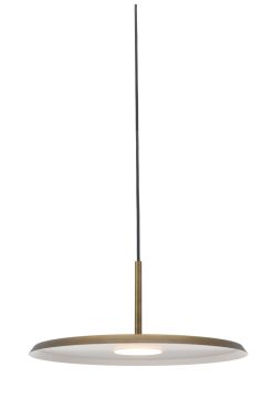 Artdelight Osorne - lampe suspendue - Ø 35 x 143,5 cm - 7W LED inclus - bronze