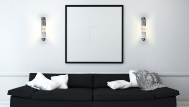 Maxlight Florence - applique murale - 9 x 9,5 x 40 cm - chrome