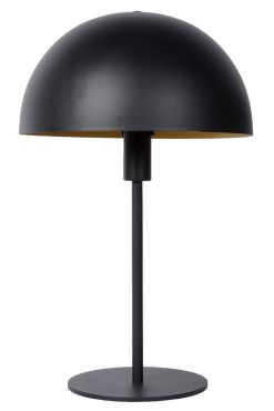 Lucide Siemon - lampe à poser - Ø25 x 40 cm - noir