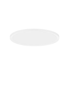 Nova Luce Aoton - plafonnier - Ø 40 x 5 cm - 35W dimmable LED inclus - blanc sablé