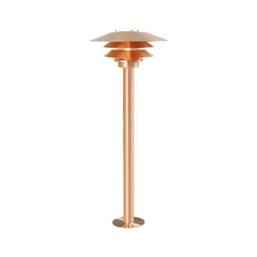Nordlux Veno - lampe de jardin - Ø 35 x 93 cm - IP54 - cuivre