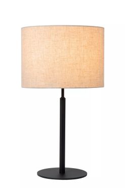 Lucide Maya - lampe à poser - Ø 26 x 50,5 cm - beige