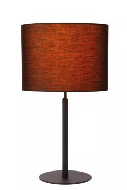 Lucide Maya - lampe à poser - Ø 26 x 50,5 cm - noir