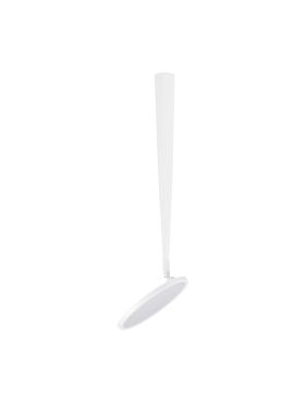 Nova Luce Ekei - plafonnier - Ø 20 x 55 cm - 14W LED inclus - blanc sablé