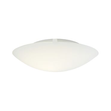 Nordlux Standard - plafonnier - Ø 25 x 7,5 cm - blanc