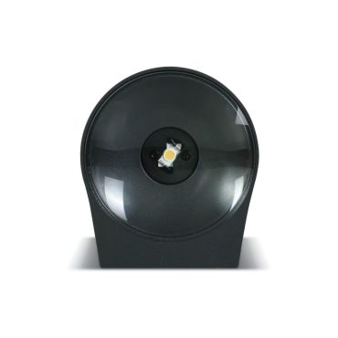 ONE Light Appliques intérieures/extérieures - plafonnier/applique extérieure - 12,2 x 10,7 x 7,6 cm - 6W LED inclus - IP65 - anthracite
