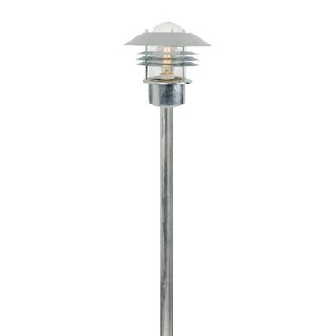 Nordlux Vejers - poteau de jardin - Ø 22 x 92 cm - IP54 - acier galvanisé