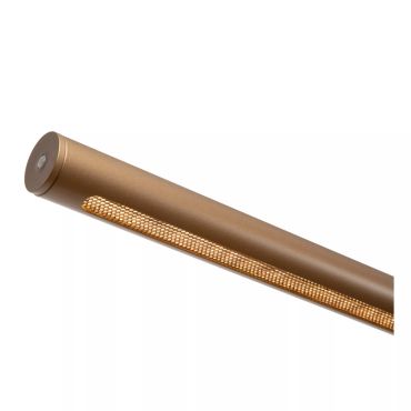 Lucide Griffith - lampe suspendue avec variateur tactile - 140 x 8 x 205,1 cm - 32W LED dimmable inclus - bronze