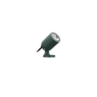 VK Lighting Sui - spot au sol en saillie - Ø 5,5 x 7,4 cm - 7W LED inclus - IP65 - vert